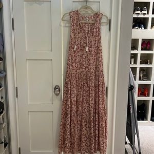 Faherty maxi dress size small